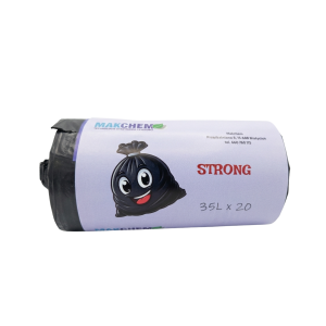 Makchem Worki na Śmieci STRONG 35L (20 szt.) grubość folii 0,030 mikronów